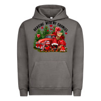 Pigment Tornado Valentine's Day hanging with my gnomies Urban Hoodie - FaDigitalArtStudio