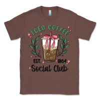 Chestnut iced coffee social club Classic Tee - MaliasSmallBusiness