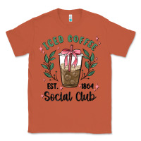 Copper iced coffee social club Classic Tee - MaliasSmallBusiness