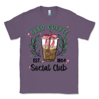 Lavender iced coffee social club Classic Tee - MaliasSmallBusiness