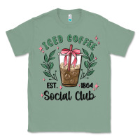 Sage iced coffee social club Classic Tee - MaliasSmallBusiness