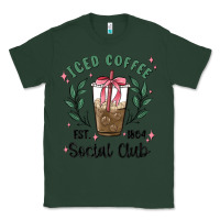 Sports Green iced coffee social club Classic Tee - MaliasSmallBusiness