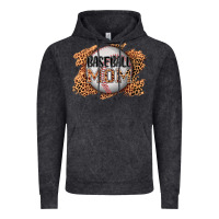 Vintage Black baseball mom Vintage Hoodie - AdoDesignShop