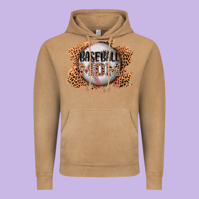 Baseball Mom Vintage Hoodie Designed By Adodesignshop