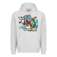 Dove Grey nurse life western sunflower gemstone nurse Premium Hoodie - JahusDesignShop