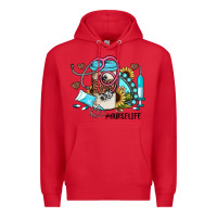 Red nurse life western sunflower gemstone nurse Premium Hoodie - JahusDesignShop