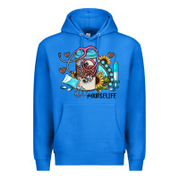 True Royal nurse life western sunflower gemstone nurse Premium Hoodie - JahusDesignShop