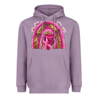 Lavender breast cancer rainbow Heavyweight Hoodie - NancyCooperArtShop