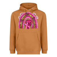 Meerkat breast cancer rainbow Heavyweight Hoodie - NancyCooperArtShop