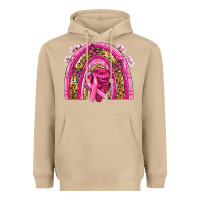 Mushroom breast cancer rainbow Heavyweight Hoodie - NancyCooperArtShop