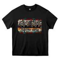 Black cowboy take me away Heavy Core Tee - SublimationCraftShop