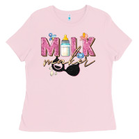 Bubblegum Pink milk maker Ladies Tee - Zillion Design Studio