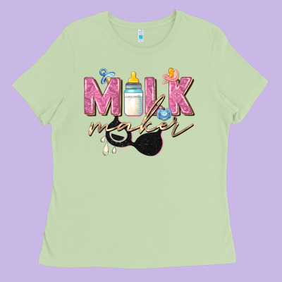 Milk Maker Ladies Tee Designed By Zillion Design Studio