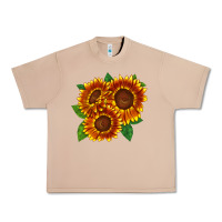 Burro tiger eyes sunflower Urban Heavy Tee - LillyAllenDesigns