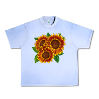 Grape Ice tiger eyes sunflower Urban Heavy Tee - LillyAllenDesigns
