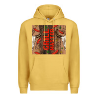 Antique Gold grill master with bull skull Premium Hoodie - TumblerDesignByShophia