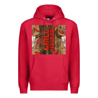 Cardinal grill master with bull skull Premium Hoodie - TumblerDesignByShophia