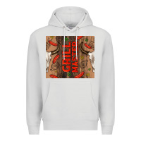 Dove Grey grill master with bull skull Premium Hoodie - TumblerDesignByShophia