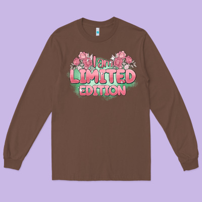 I Am Limited Edition Long Sleeve Tee Designed By Maliassmallbusiness