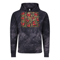 Cloud Black Easter Butterflies Background Vintage Hoodie - RanaPortraitStore