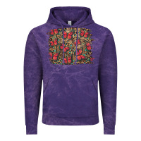 Cloud Purple Easter Butterflies Background Vintage Hoodie - RanaPortraitStore