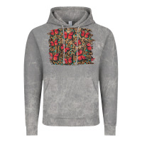 Cloud Rock Easter Butterflies Background Vintage Hoodie - RanaPortraitStore