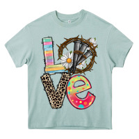 Arona Love crown of thorns Easter Day Heavy Core Tee - CowGirlArtShop