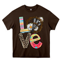 Chocolate Brown Love crown of thorns Easter Day Heavy Core Tee - CowGirlArtShop