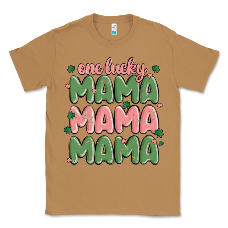 One Lucky Mama Classic Tee by MaliasSmallBusiness | Teevron