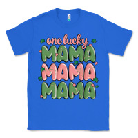 True Royal one lucky mama Classic Tee - MaliasSmallBusiness