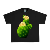 Black texas cactus Urban Heavy Tee - LillyAllenDesigns