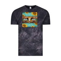 Cloud Black hereford cattle mom coaster Vintage Tee - Jasminsmagicworld