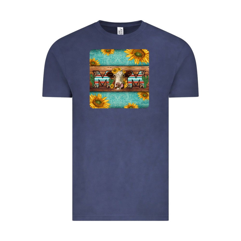 Hereford Cattle Mom Coaster Vintage Tee by Jasminsmagicworld | Teevron