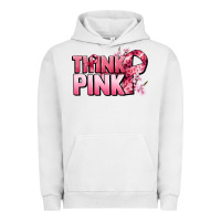 Pigment Lunar Rock Think pink Cancer Awareness Urban Hoodie - FaDigitalArtStudio