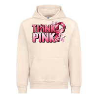 Sandshell Think pink Cancer Awareness Urban Hoodie - FaDigitalArtStudio