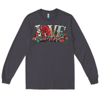 Smoke love like jesus roses Long Sleeve Tee - NancyCooperArtShop