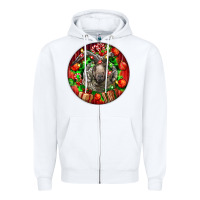 White christmas navajo churro sheep Zipper Hoodie - LillyAllenDesigns