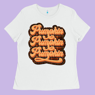 Pumpkin Pumpkin Pumpkin Ladies Tee Designed By Jahusdesignshop