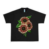 Black strawberry blonde sunflower Urban Heavy Tee - LillyAllenDesigns
