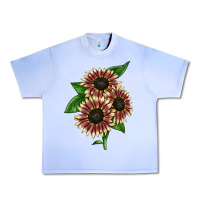 Grape Ice strawberry blonde sunflower Urban Heavy Tee - LillyAllenDesigns