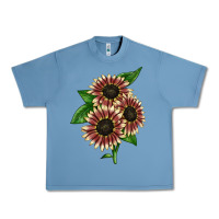 Pebble Blue strawberry blonde sunflower Urban Heavy Tee - LillyAllenDesigns
