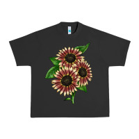Pigment Black strawberry blonde sunflower Urban Heavy Tee - LillyAllenDesigns