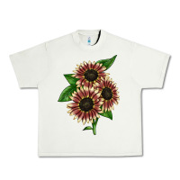 Pistachio strawberry blonde sunflower Urban Heavy Tee - LillyAllenDesigns