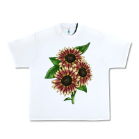 White strawberry blonde sunflower Urban Heavy Tee - LillyAllenDesigns