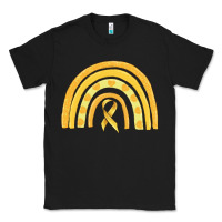 Childhood Cancer Awareness Rainbow Classic Tee | Teevron