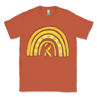 Copper childhood cancer awareness rainbow Classic Tee - MaliasSmallBusiness
