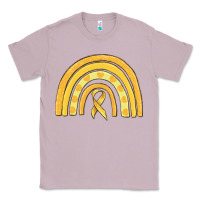 Lilac childhood cancer awareness rainbow Classic Tee - MaliasSmallBusiness