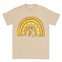 Mushroom childhood cancer awareness rainbow Classic Tee - MaliasSmallBusiness