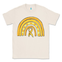 Natural childhood cancer awareness rainbow Classic Tee - MaliasSmallBusiness