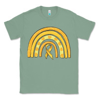 Sage childhood cancer awareness rainbow Classic Tee - MaliasSmallBusiness